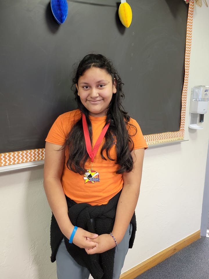 Lisbeth Garcia is 2021/22 A+ Reader at Everglades Elementaary School.